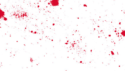 Red Ink Splatter Texture Grunge Background