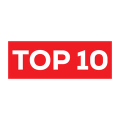 Top 10 vector logo or icon design. The word 