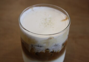 South Korean Salt Cream Cafe Latte