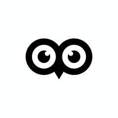 owl eye vector design