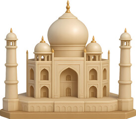 Taj Mahal Illustration