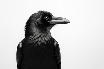 Obraz premium Raven animal bird beak.