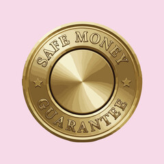 Safe money  icon vector for graphic design, logo.