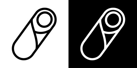 Newborn icon in simple outline style. Vector illustration and logo design showing infant, newborn and toddler symbols for childcare, family facilities and design projects.