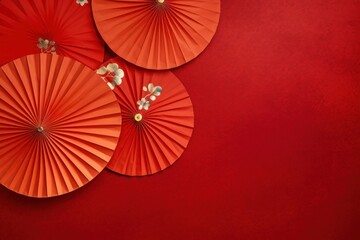 Chinese paper lanterns backgrounds red red background.