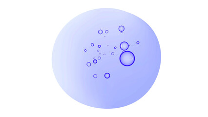 Collection of Glycerin Gel Makeup Primer Isolated on White. Anti Aging Hydro Serum.