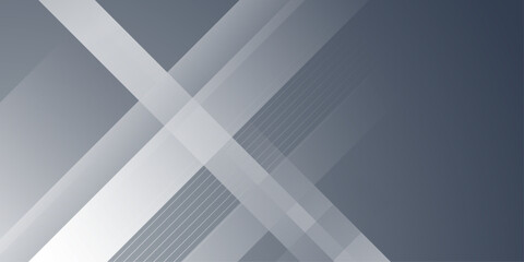 Fototapeta premium Minimal blue abstract modern background design. Vector futuristic digital landscape with line abstract grey blue background. Vector abstract graphic design banner pattern presentation background. 