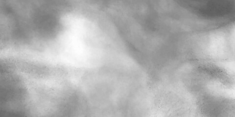 Modern Dark and Dramatic Storm Clouds Area Background. Concrete old and grainy wall white color grunge texture. Abstract black and white silver ink effect cloudy grunge texture.