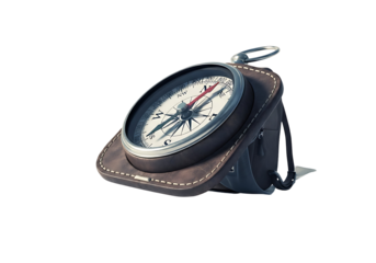 古風なコンパス、方向を示す針、冒険の道具、旅行の準備、ヴィンテージスタイル、精密なナビゲーションツール