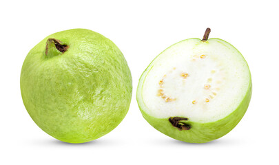 guava isolated on transparent png ( image from camera )