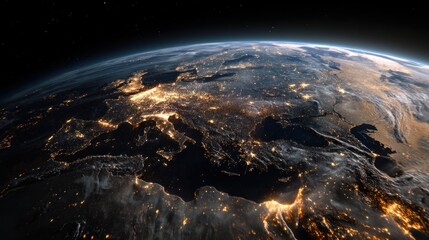 European night lights