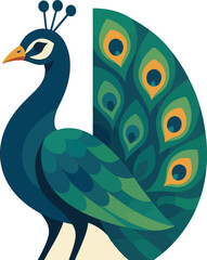 Peacock Vector EPS 10 Colorful Tail Feathers Illustration
Beautiful Peacock Bird Vector EPS 10 Fan Tail Design
Vibrant Peacock Vector EPS 10 Graphic Illustration Premium
Exotic Peacock Vector EPS 10 O