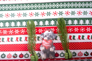 Christmas landscape with gifts and snow. Merry christmas and happy new year . Christmas celebration holiday background