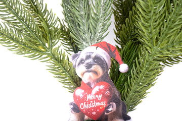 Christmas landscape with gifts and snow. Merry christmas and happy new year . Christmas celebration holiday background