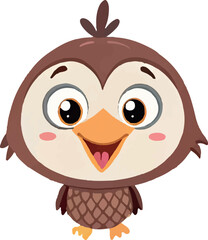 Funny animal vector style