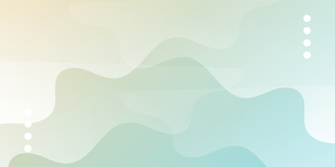 Minimalist abstract background with liquid shape gradation. Template banner gradient color with geometric element. Vector
