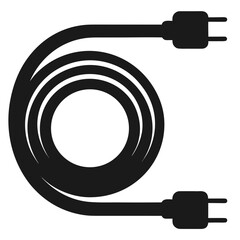 electric plug isolated on white