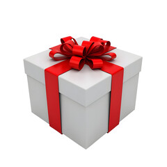 Obraz premium Wrapped present isolated