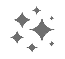 sparkle star icon set. simple star burst symbol. transparent png and vector illustration..shimmering four pointed star icon set.sparkles star symbols vector. Bright sparkle, star sparkle, shiny flash