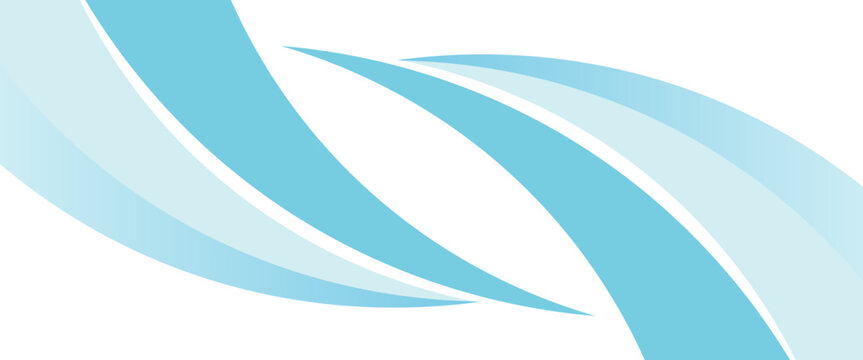 Abstract blue waves background, minimal waves design concept