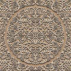 modern abstract texture seamless pattern in antique old vintage ornament style design