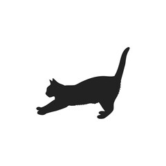 cat vector silhouette