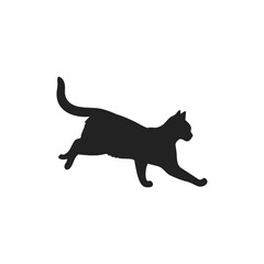cat vector silhouette