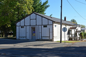 old abandoned house in the countryside