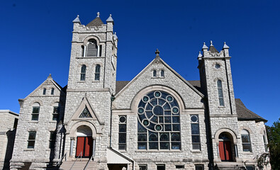 church in a small town