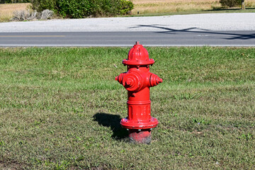 red fire hydrant