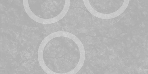 White abstract background with white circle rings in faded distressed vintage grunge texture design. Geometric Natural Texture Decor. old geometric pattern paper in modern art design .