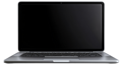 Laptop Brilliance: A sleek, modern laptop, its screen dark and inviting, ready to bring digital experience