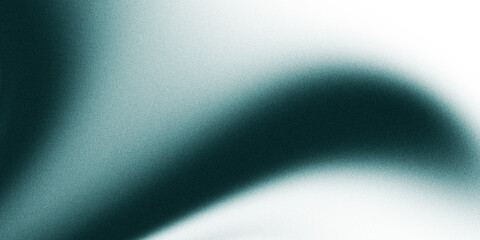 Elegant dark green and white gradient background with smooth abstract wave pattern, soft lighting, and modern minimal grainy texture for digital design