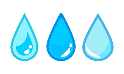 Glossy Aqua Drops Symbolizing Hydration And Nature For Environmental Campaigns