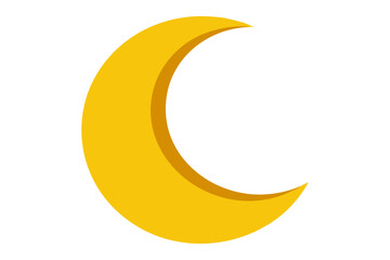 vector illustration of a moon