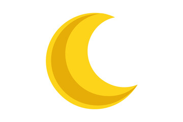 vector illustration of a moon
