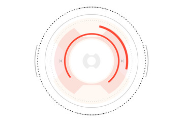 Futuristic HUD and GUI design elements  for sci-fi interfaces, tech visuals, games, and motion graphics
