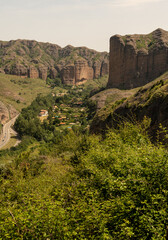 view of the mountains