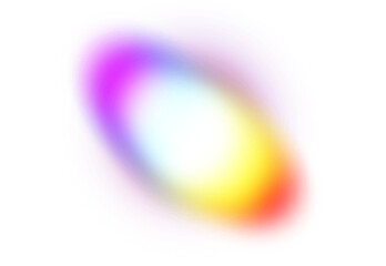 Pink purple blue orange gradient shape backdrop, transparent background 