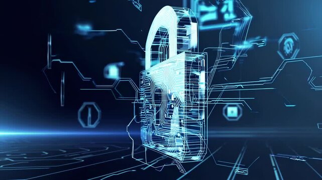 Understanding digital security with visual examples and comprehensive analysis in tech-focused presentation