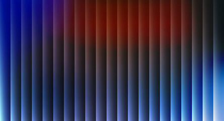 Fototapeta premium Abstract background with vertical stripes in shades of blue and red for modern and creative design