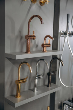 Luxury Faucet Handle in Modern Interior Display