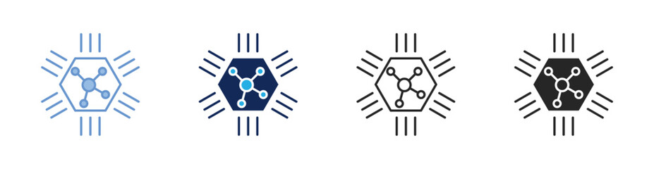 Quantum Icon Collection Featuring Multiple Styles