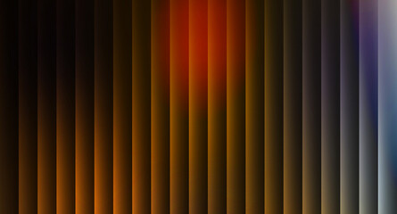 Abstract background with vertical lines in shades of brown, orange, and blue creating a modern and dynamic design