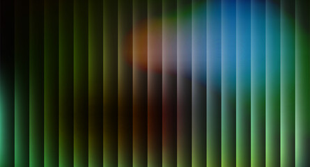 Abstract background with vertical stripes in shades of green, brown, and blue creating a natureinspired design