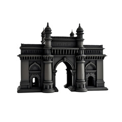 Gateway of india mumbai india monument illustration