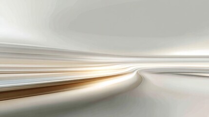 Smooth abstract visual effect depicting rapid movement through a light filled passage