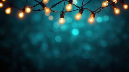 Enhancing holiday spirit with kanjodnok warm christmas string lights gigapixel view festive home decor cozy environment