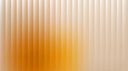 Abstract background with vertical lines in white and orange gradient color combination