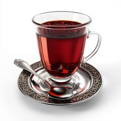traditional Turkish tea glass